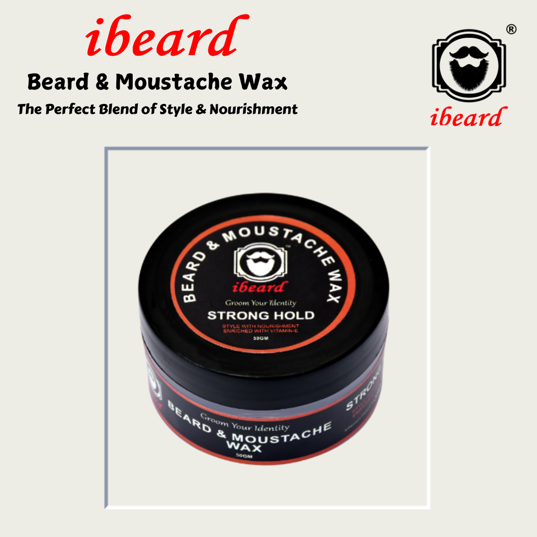 ibeard Beard and Moustache Wax (50gms)
