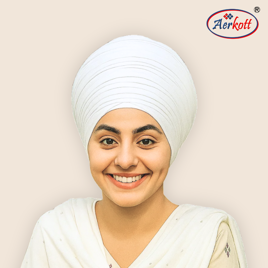 white f74 mulmull dumalla cloth for turban