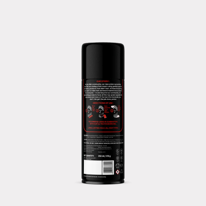 Kase Grooming Ultra Fix Beard Spray 250ml
