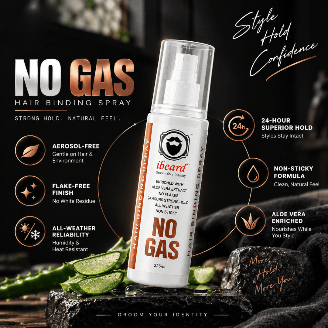 ibeard No Gas Hair Binding Spray 225ml