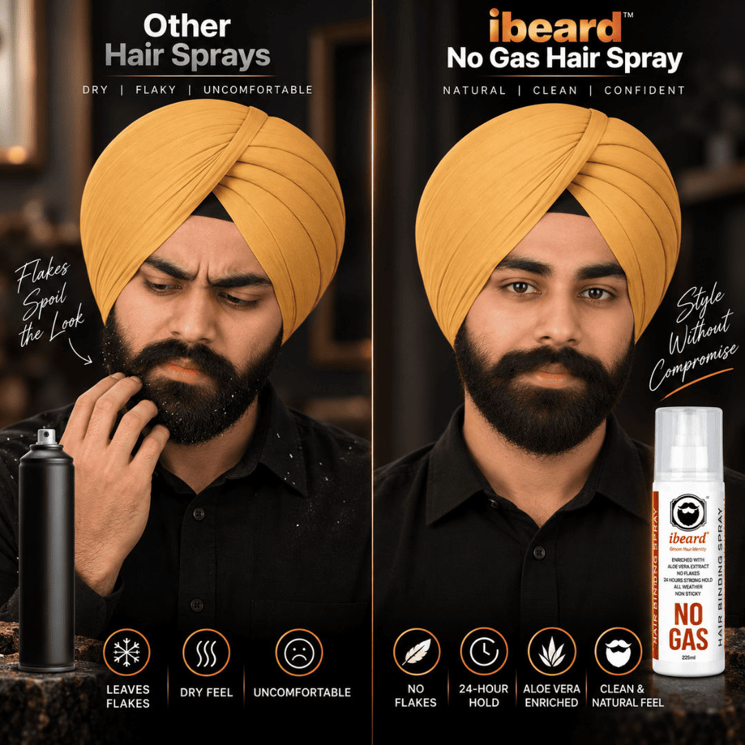 ibeard No Gas Hair Binding Spray 225ml