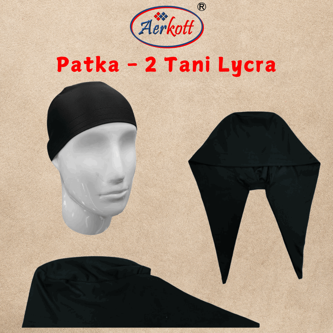 2 Tani Patka Black Lycra/Synthetic
