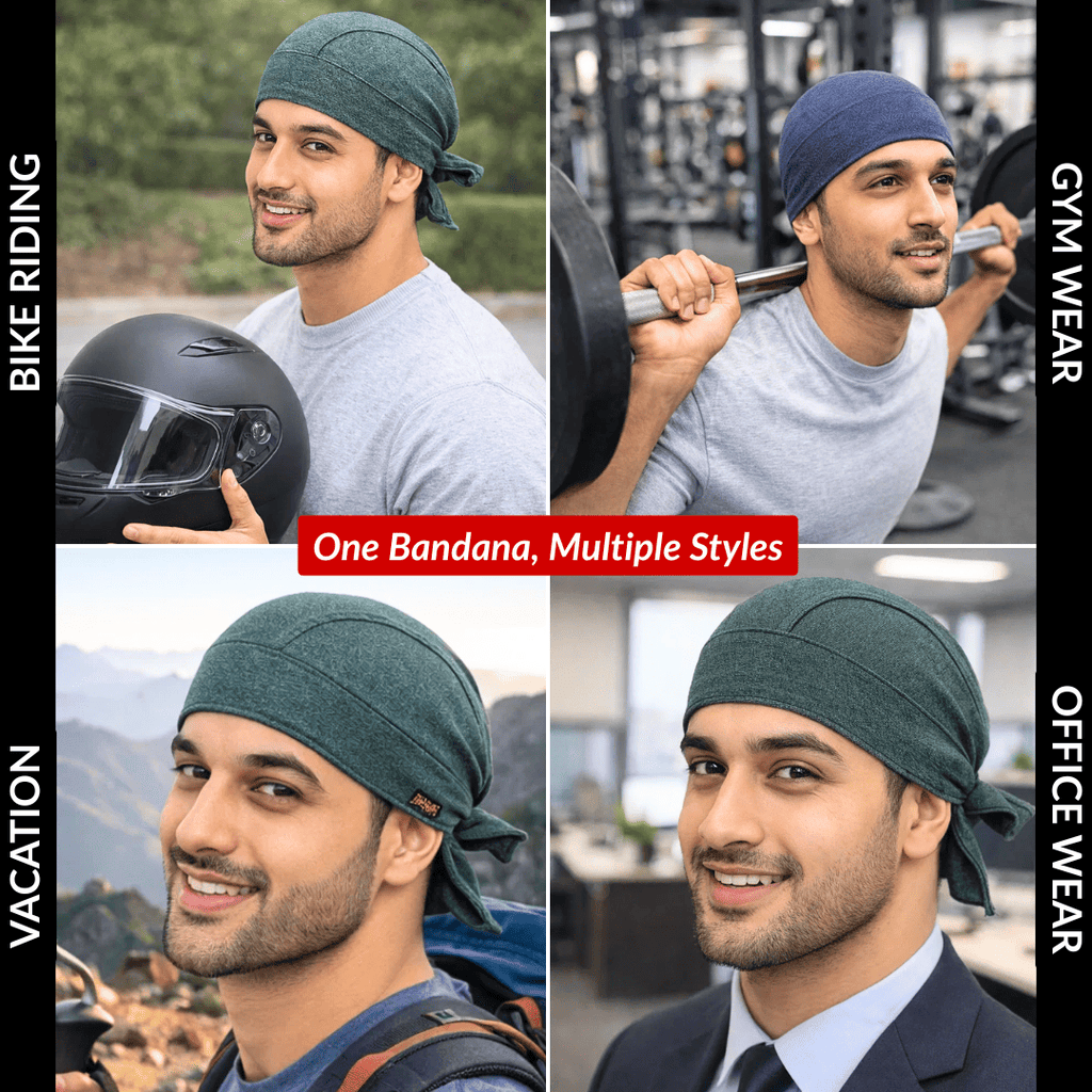 3 Tani Breezo Hosiery Bandana