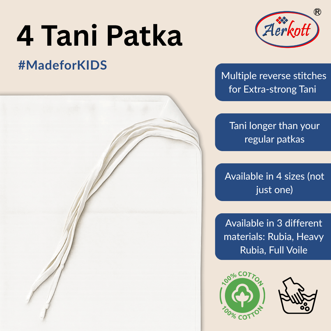 4 tani patka for sikh white