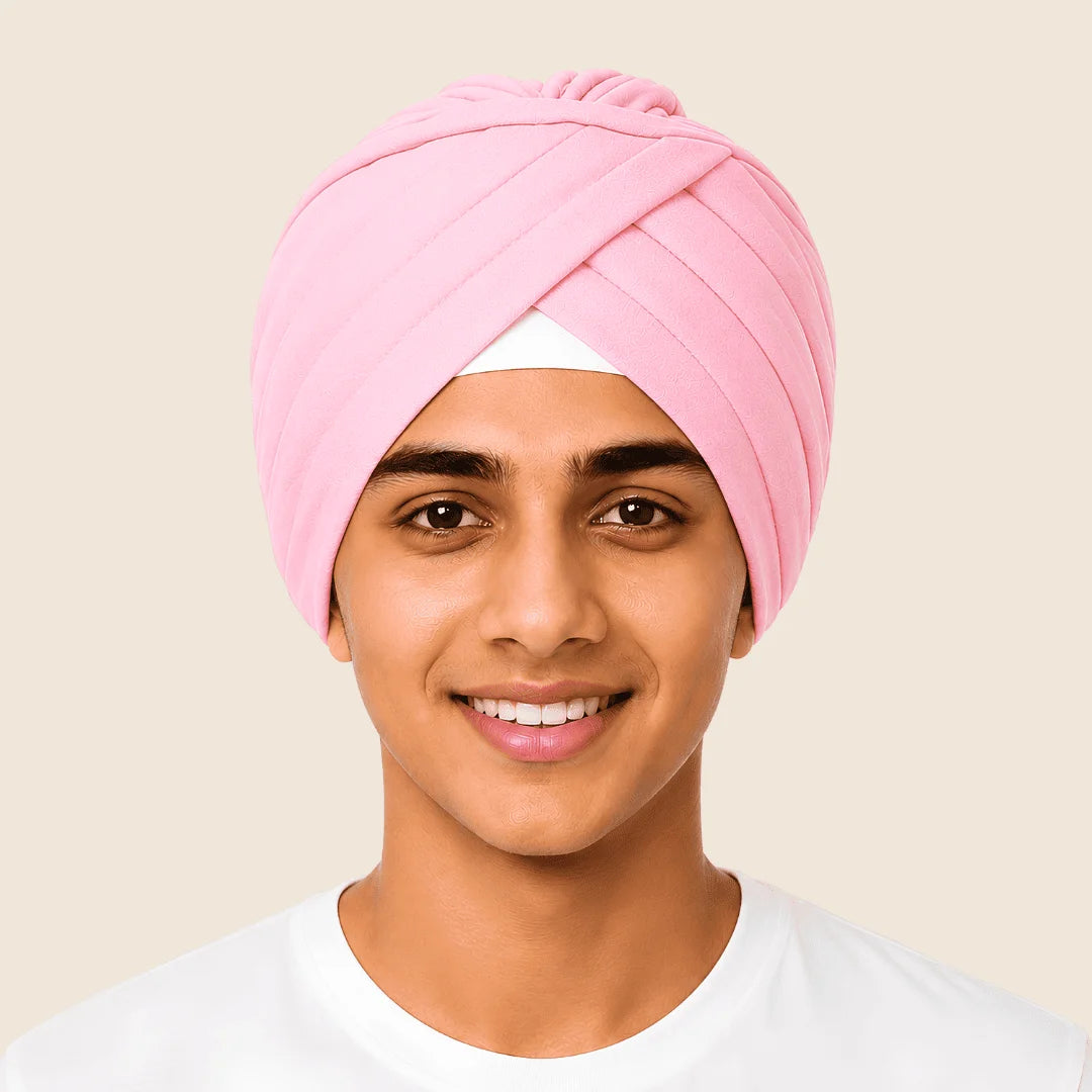 Aerkott Readymade Turban - Ready-to-Wear Turban with Realistic Pleats