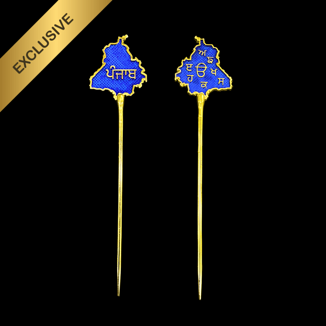 Punjab Heritage Baz/Salai - Blue