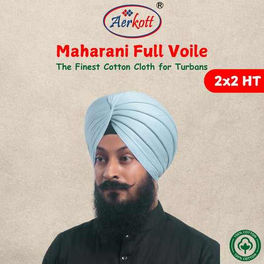Aerkott Maharani Full Voile - Sea_Blue