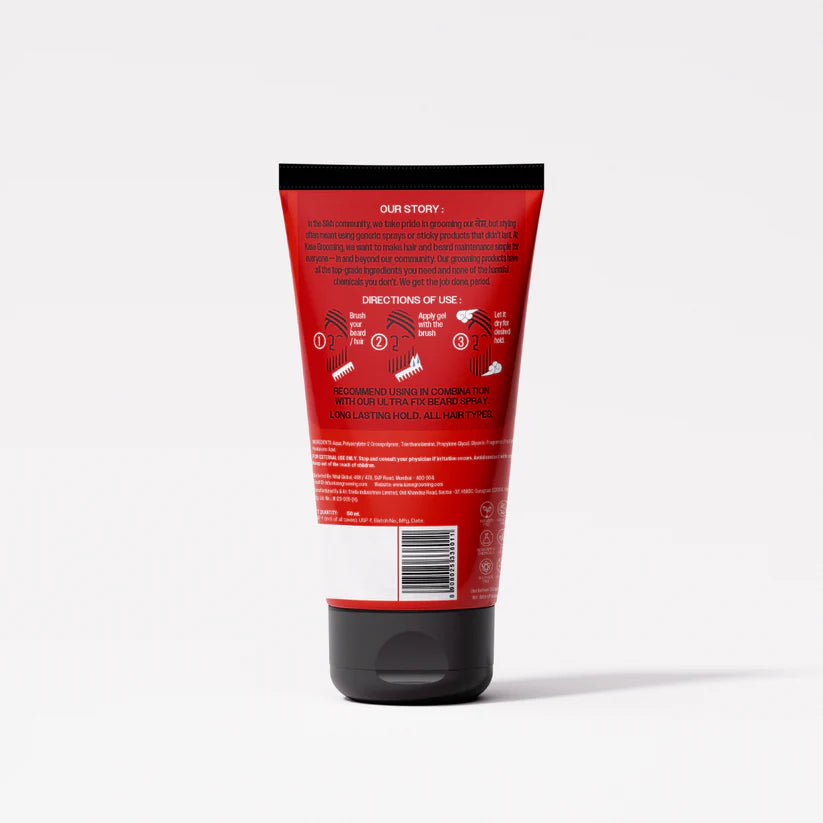 Kase Grooming Ultra Fix Beard Gel 150ml