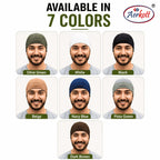 7 color options of aerkott corduroy bandana