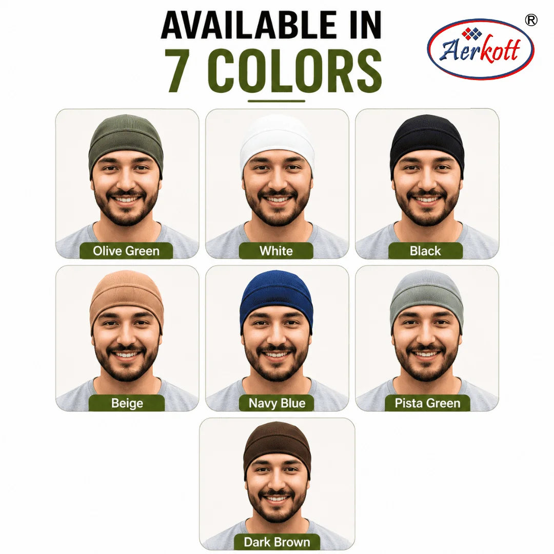 7 color options of aerkott corduroy bandana