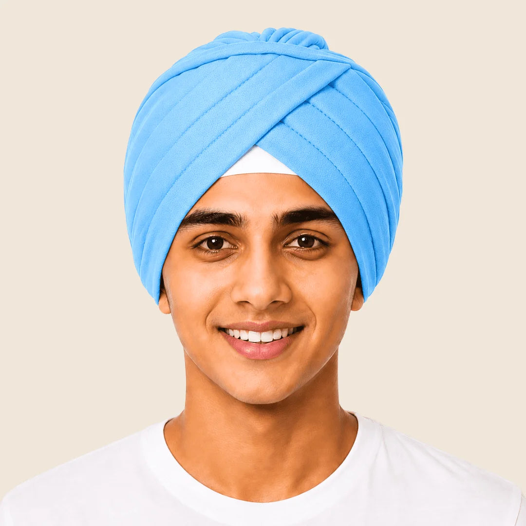 Aerkott Readymade Turban - Ready-to-Wear Turban with Realistic Pleats