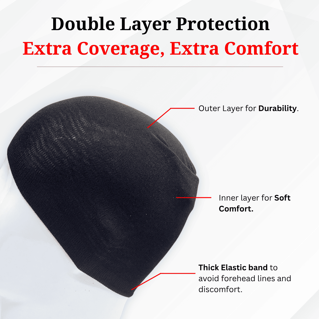 Aerkott Double Thick Net Stocking Skull Cap