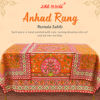custom hand painted rumala sahib