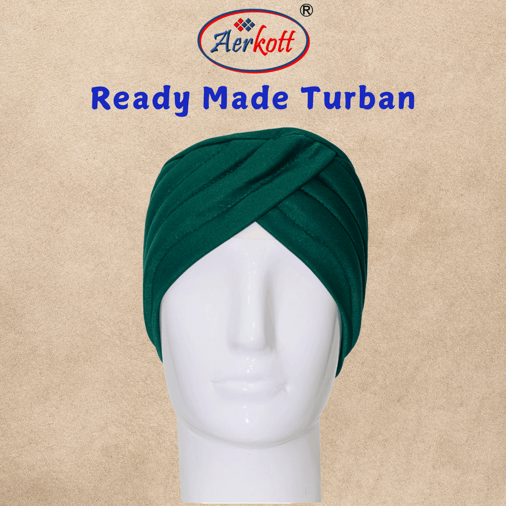 Aerkott ReadyMade Turban Dark_Green