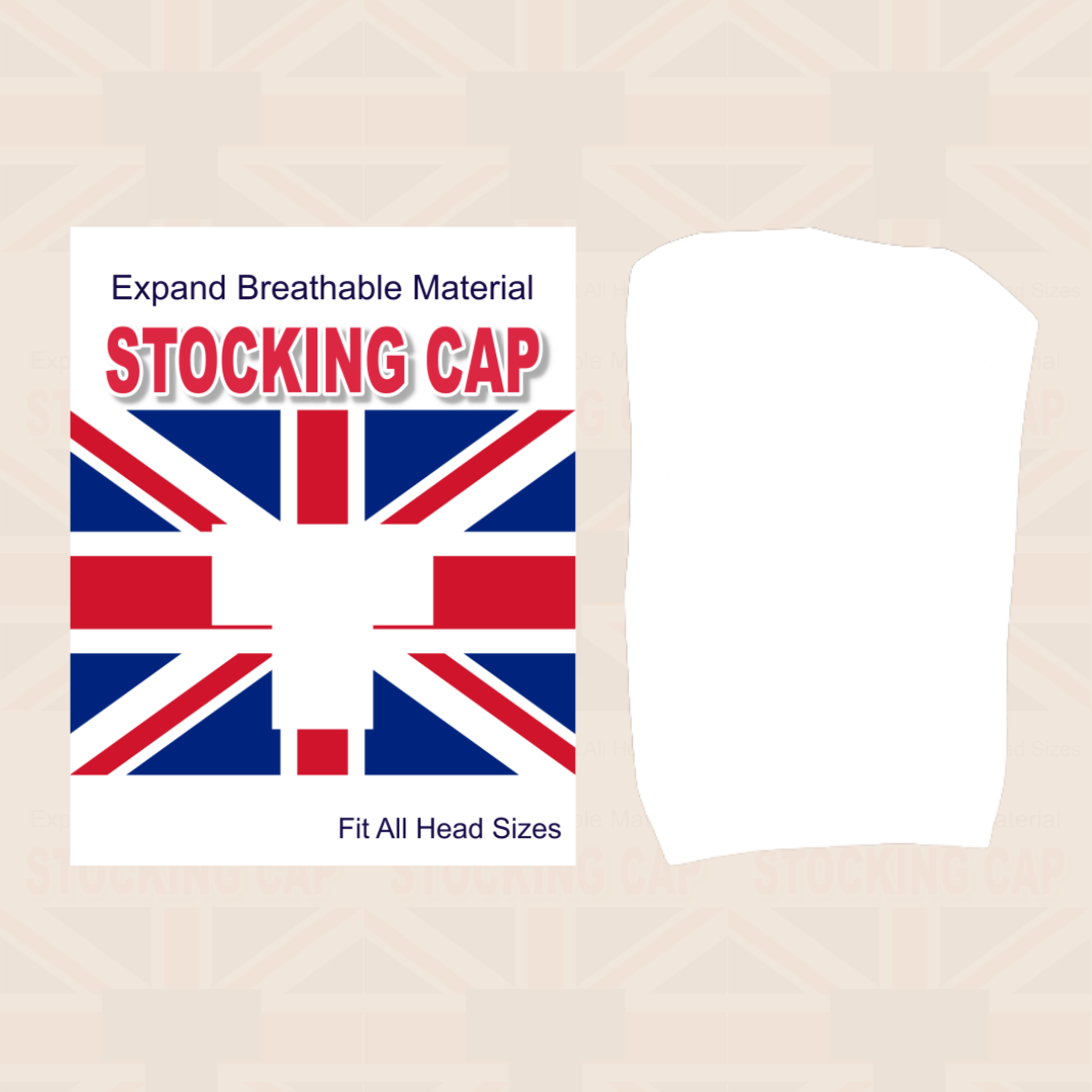 England Flag Stocking Cap - White