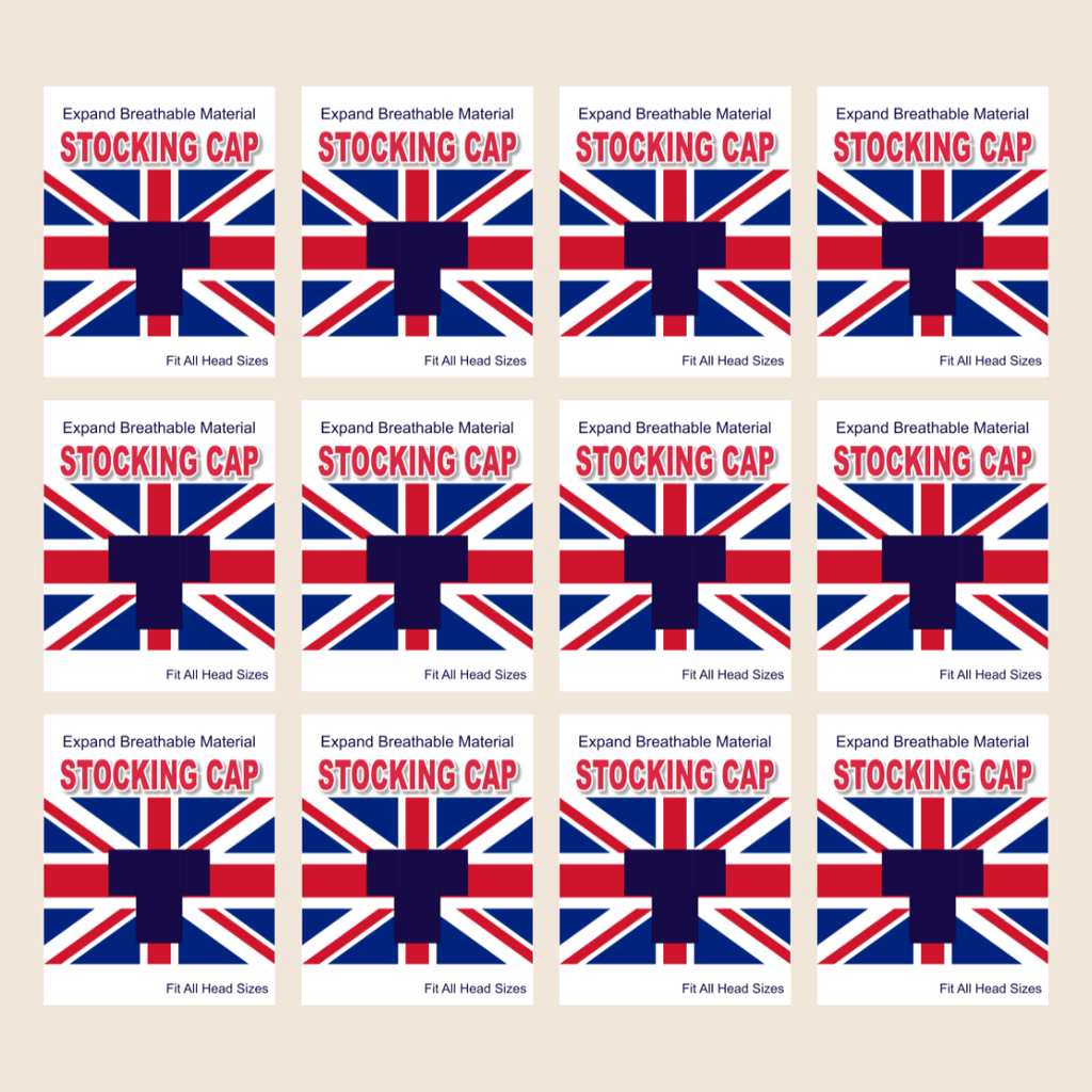England Flag Stocking Cap - Navy Blue