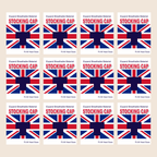 England Flag Stocking Cap - Navy Blue