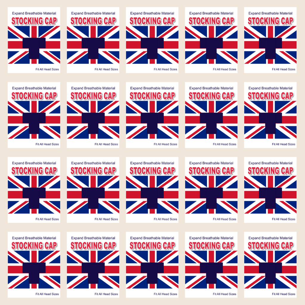 England Flag Stocking Cap - Navy Blue