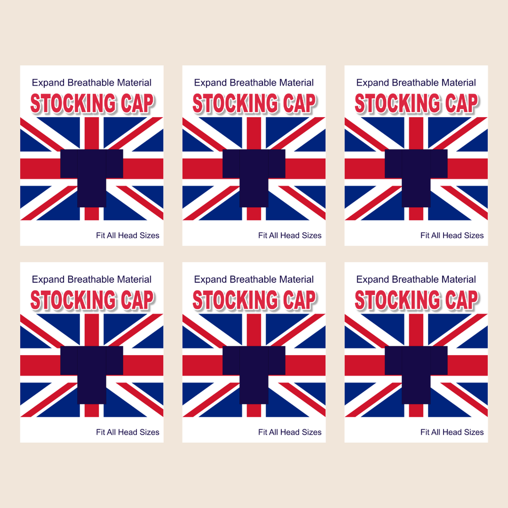 England Flag Stocking Cap - Navy Blue