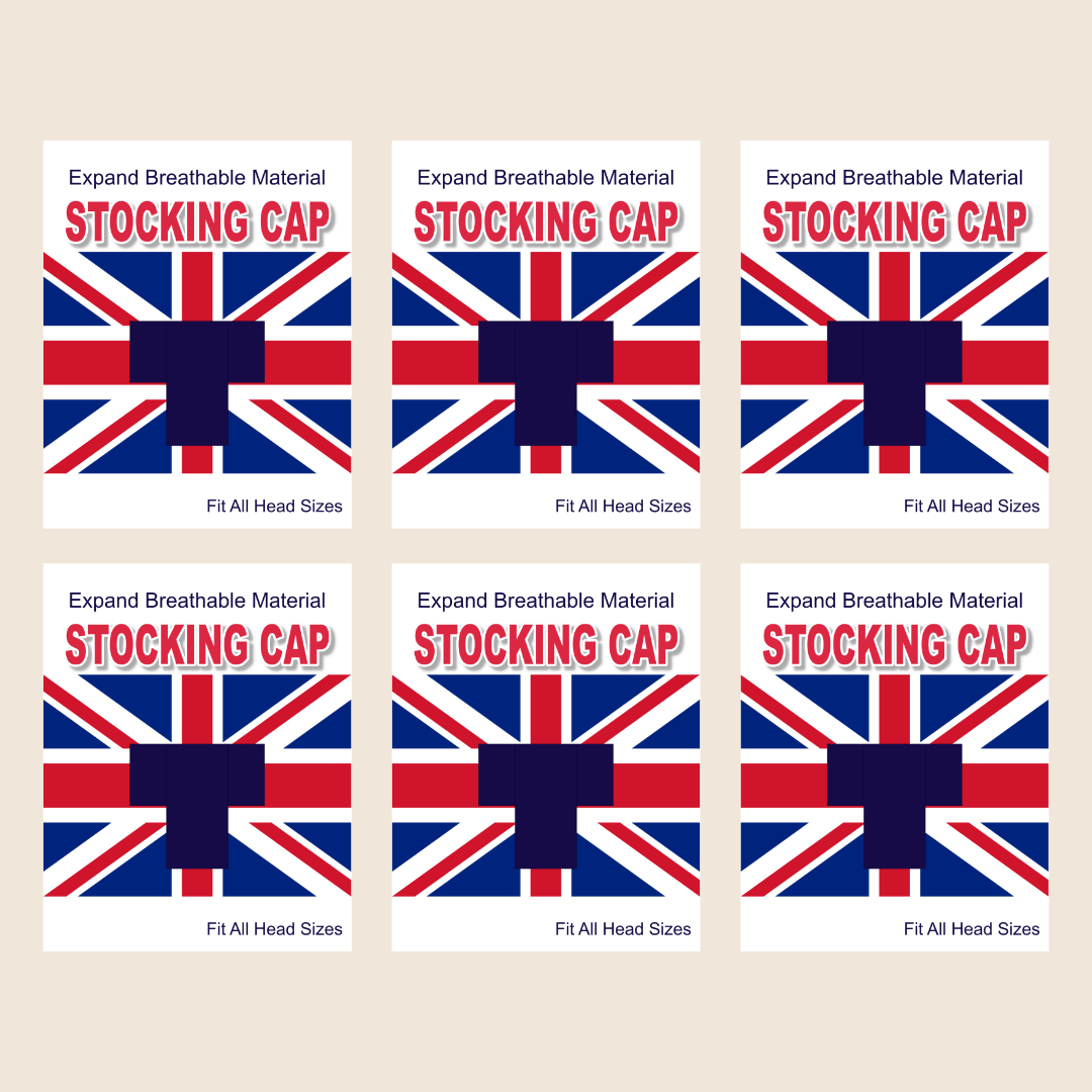 England Flag Stocking Cap - Navy Blue