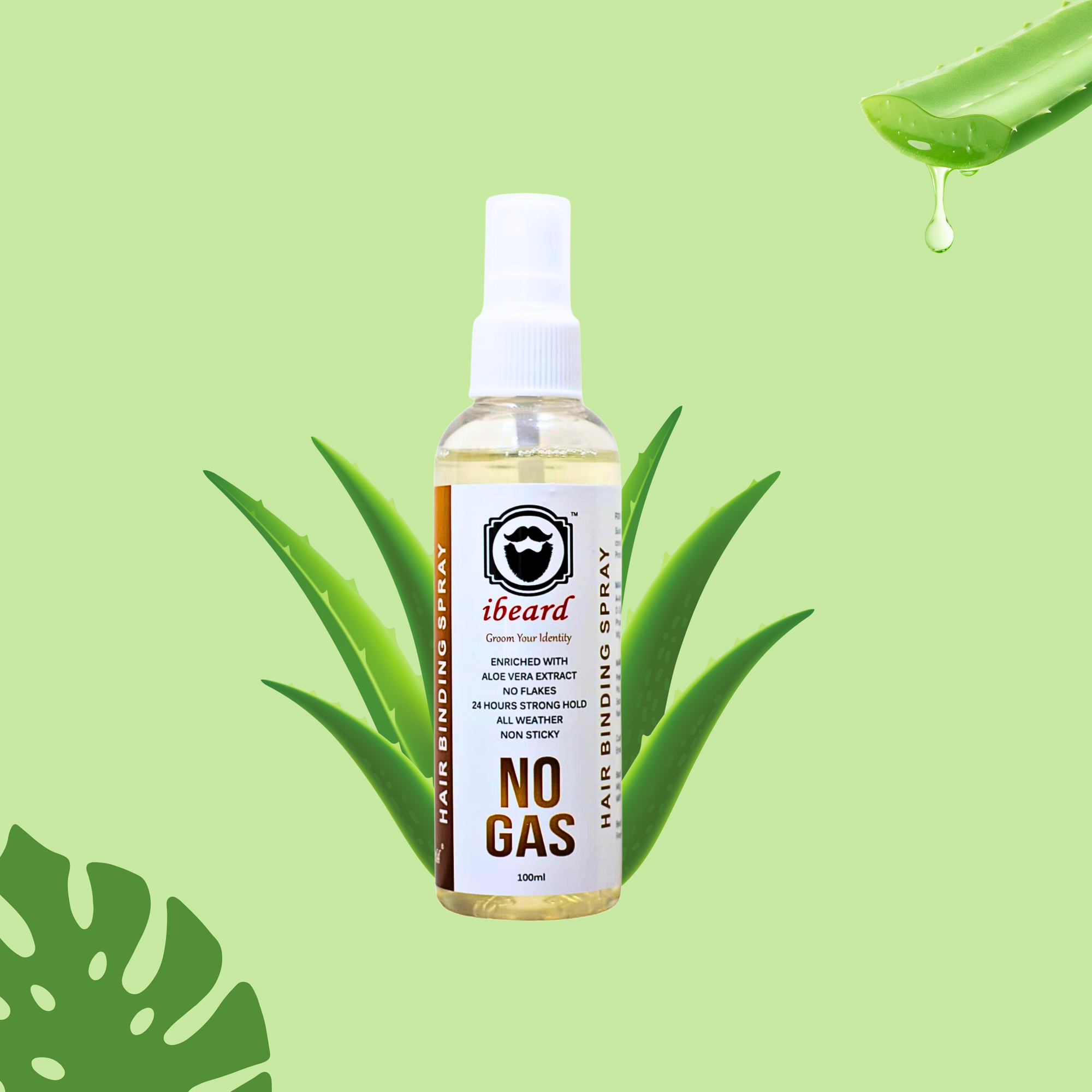 ibeard No Gas Hair Binding Spray 100ml