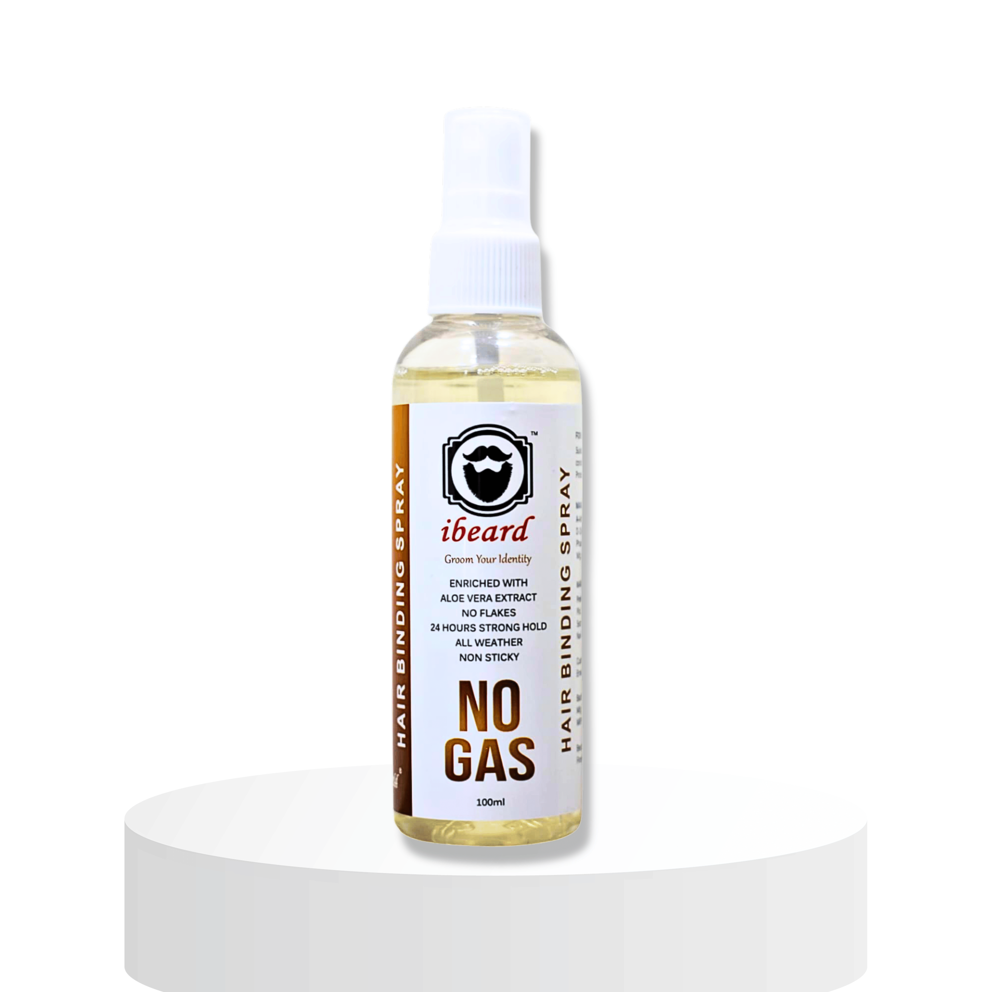 ibeard No Gas Hair & Beard Binding Spray – 100 ml