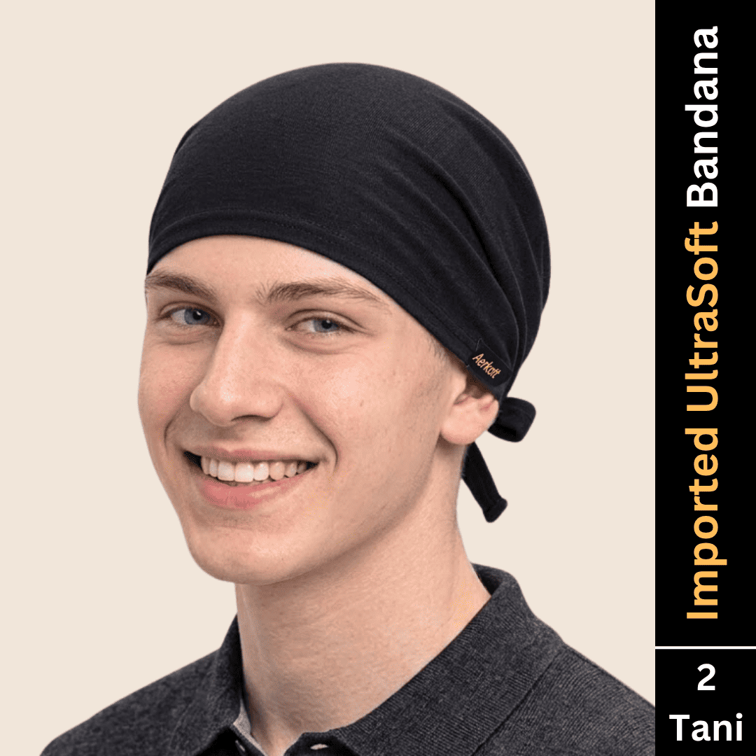 Aerkott Imported Ultrasoft Bandana - Black