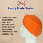 Aerkott ReadyMade Turban Kesri