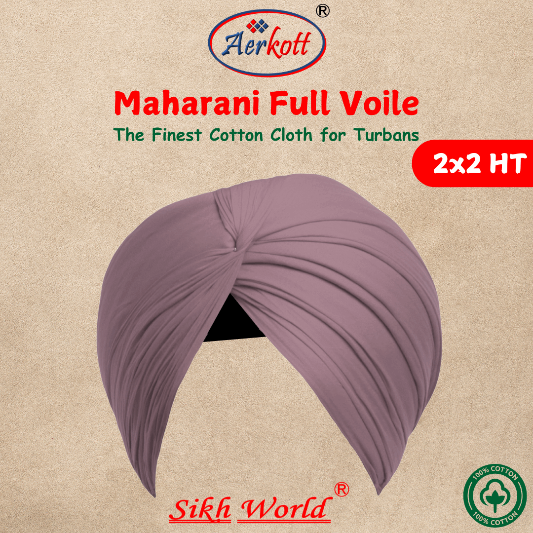 Aerkott Maharani Full Voile - Light_Carrot