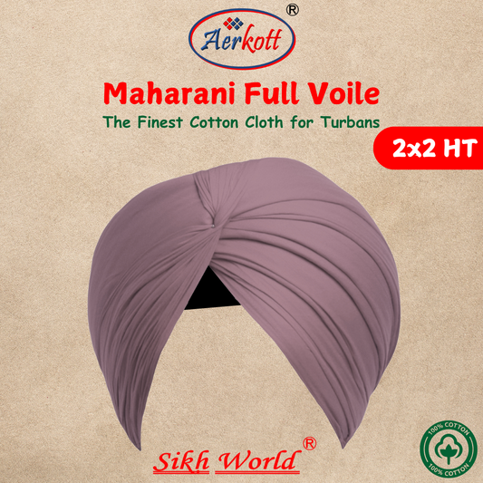 Aerkott Maharani Full Voile - Light_Carrot