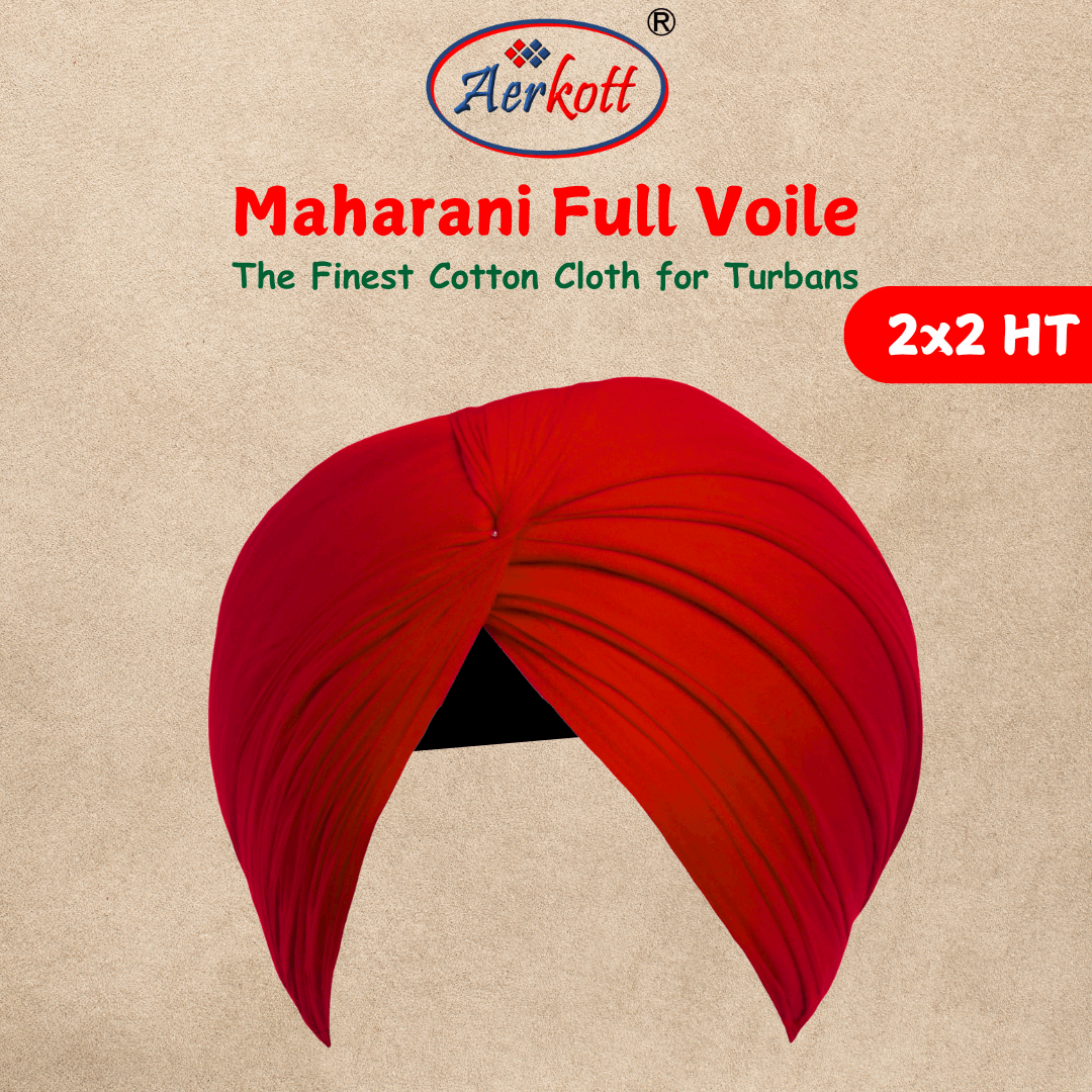 Aerkott Maharani Full Voile - Red