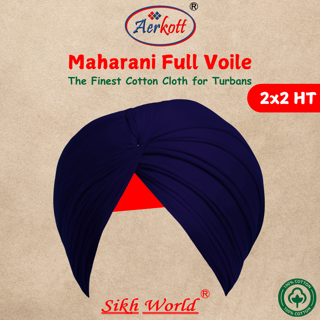 Aerkott Maharani Full Voile - NavyBlue_Dark