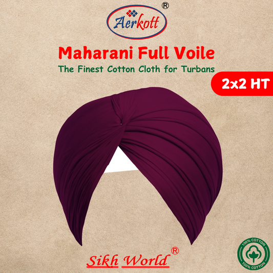 Aerkott Maharani Full Voile - Maroon
