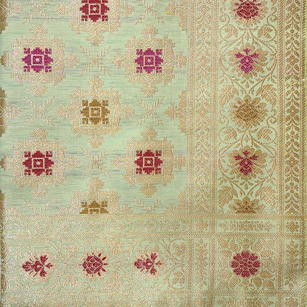light color pure banarasi silk rumala sahib for sri guru granth sahib ji for gurudwara 