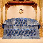 Noor Rang Pure Banarasi Silk Rumala Sahib for guru granth sahib ji 