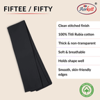 Aerkott Premium Fiftee - Black (Pack of 6)