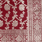 Roop Noor Pure Banarasi Silk Rumala Sahib Double Set. Maroon Banarasi Rumala Sahib. Double Set (2 Rumala Sahib + 2 Palki Sahib Cloth). 