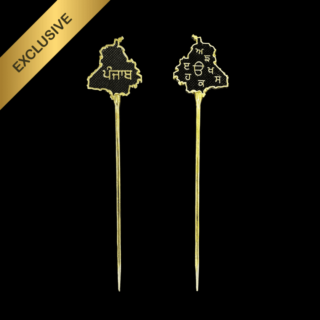 Punjab Heritage Baz/Salai - Black