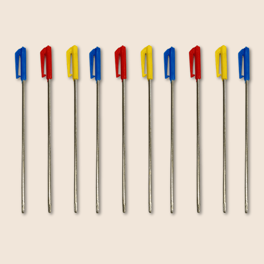 Metal Salai with Plastic Clip (Pack of 10)
