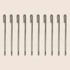 Plain Metal Salai - Thin (Pack of 10)