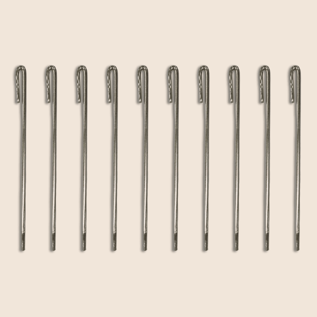Plain Metal Salai - Thin (Pack of 10)