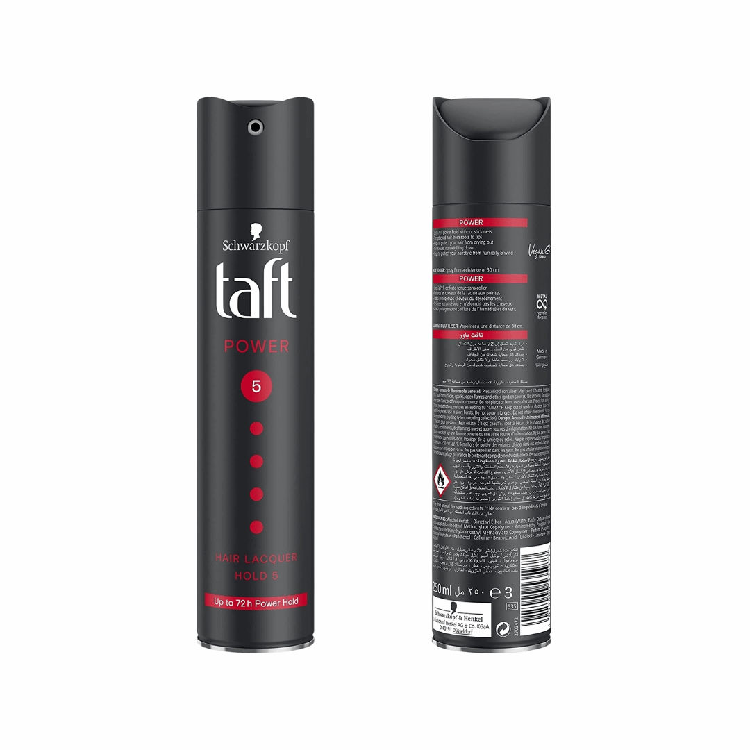 Schwarzkopf Taft Mega Strong No 5 Power Hair Spray 250ml