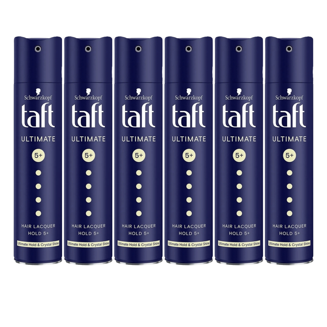Schwarzkopf Taft Ultimate 5+ Hair Spray 250ml (Pack of 6pcs)