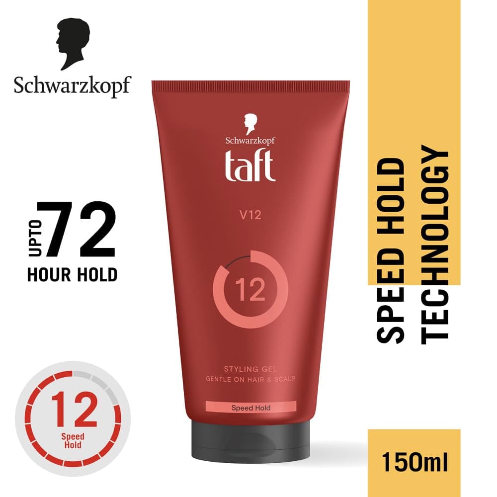Taft V12 Speed Hold Hair Styling Gel