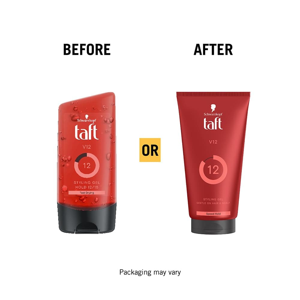 Taft V12 Speed Hold Hair Styling Gel