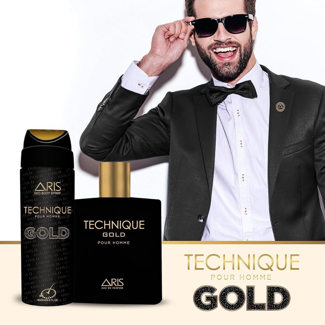 Technique Gold long lasting fragrance
