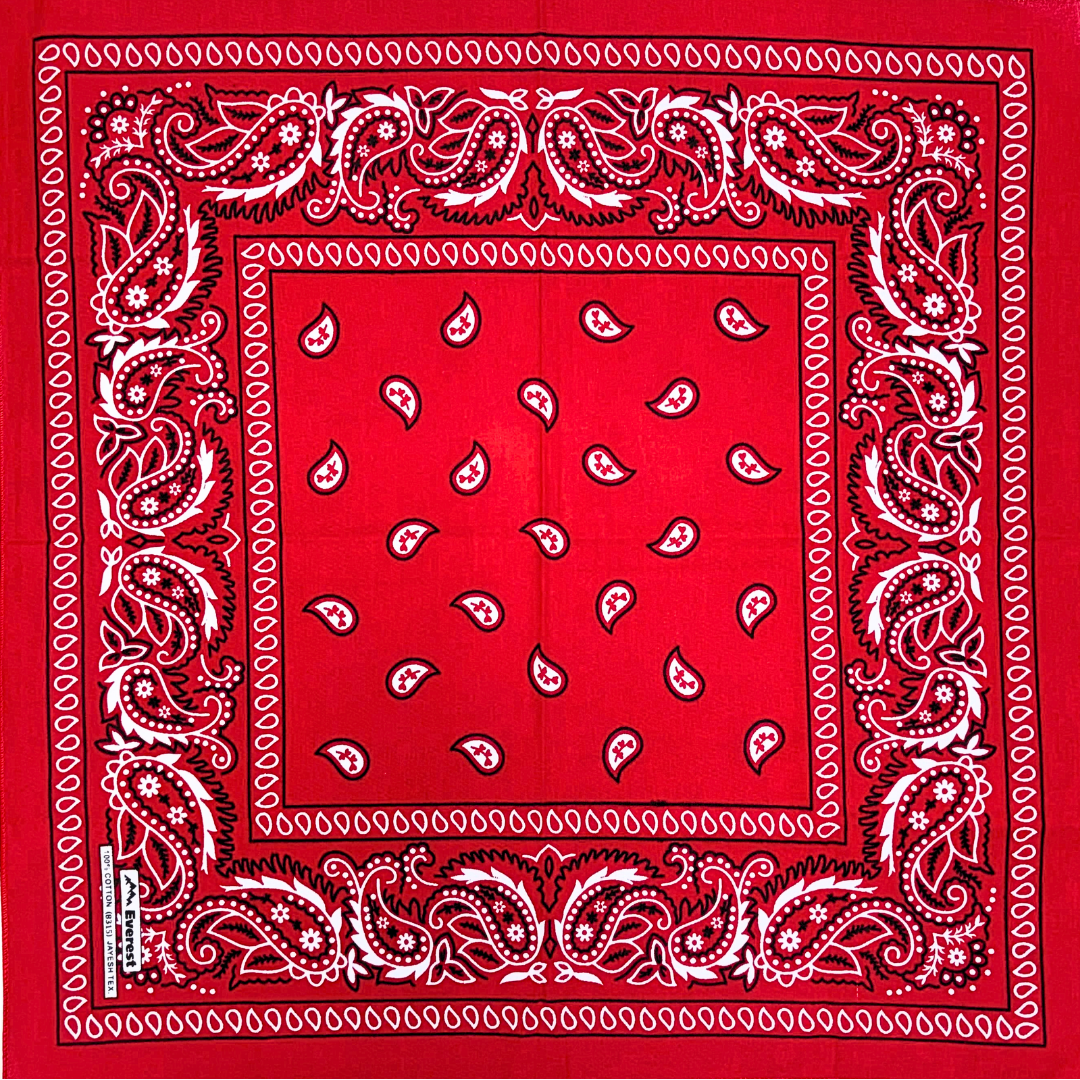 red paisley bandana re color buy online