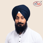 madhurani full voile navy blue turban best quality
