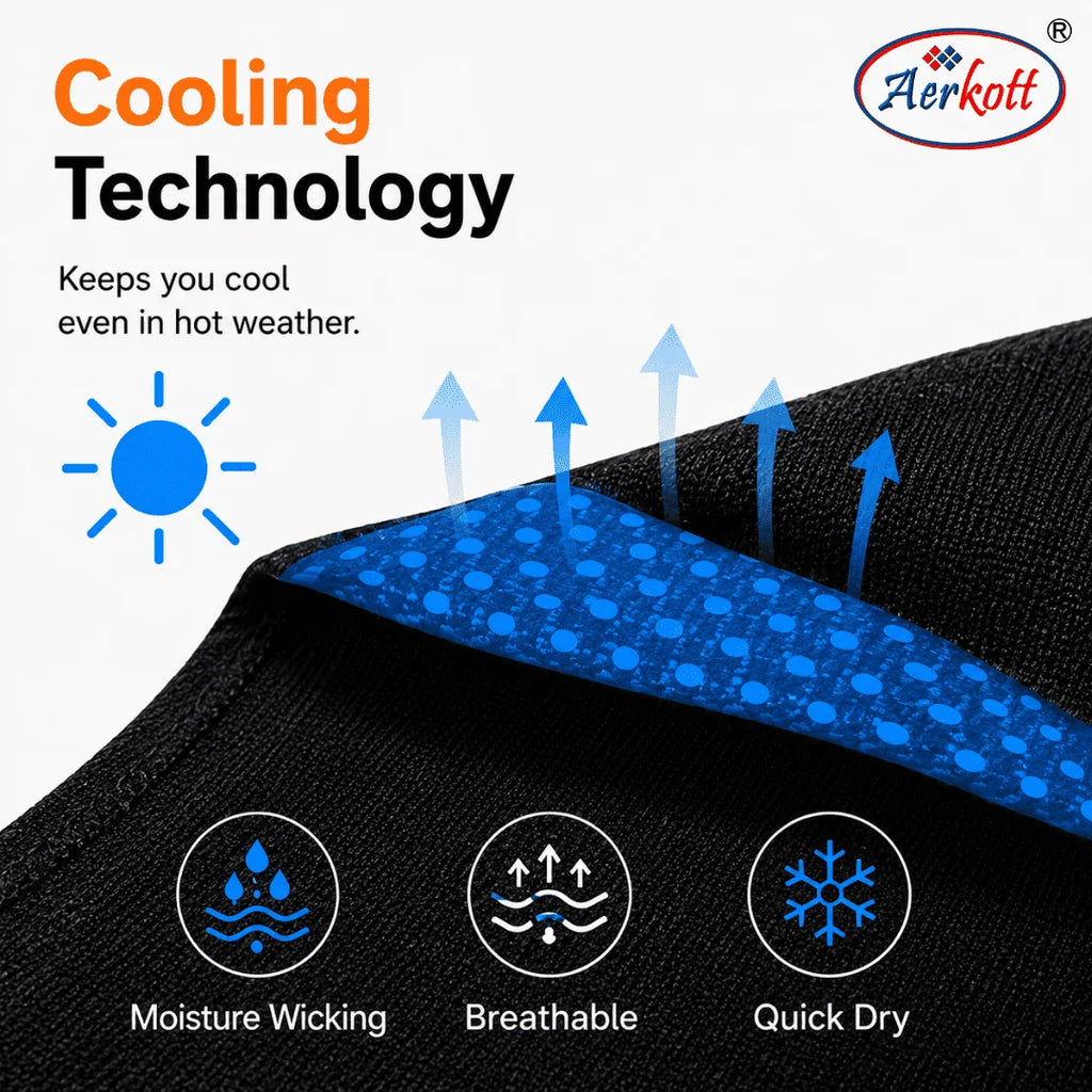 aerkott ultrasoft imported hosiery bandana with cooling technology