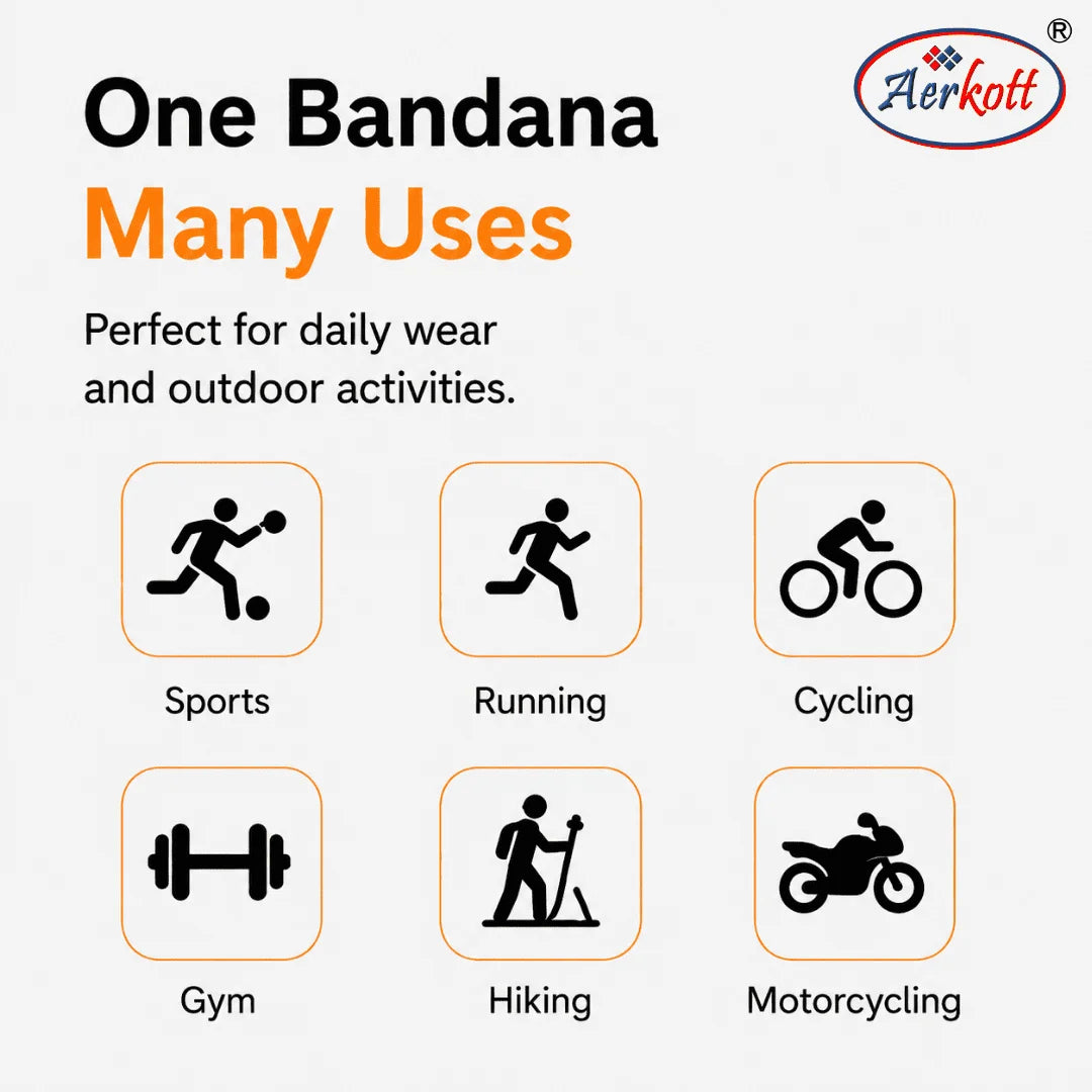 best quality and the softest bandana for sports wear